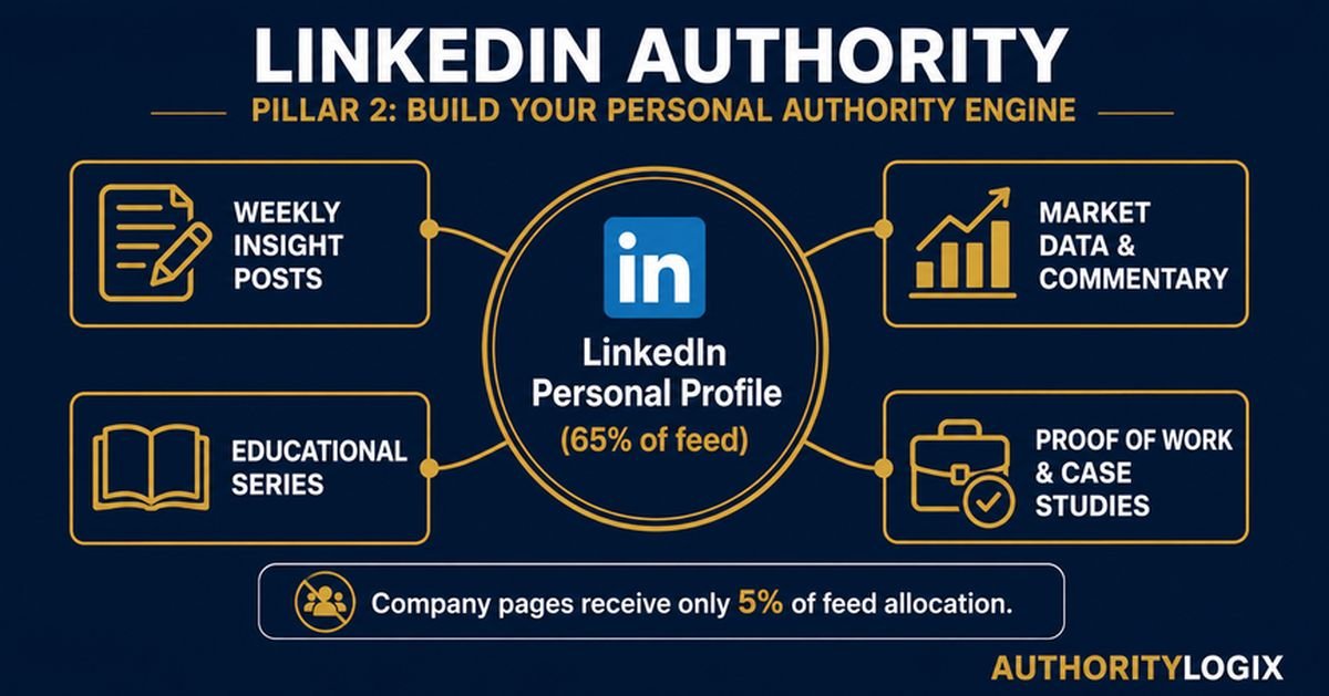 thought leadership real estate professionals — LinkedIn authority content framework