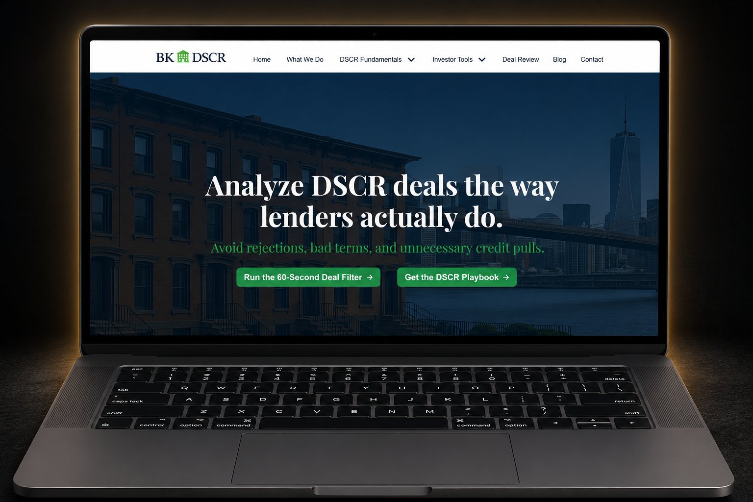 bkdscr.com — Built from scratch. Live and running.