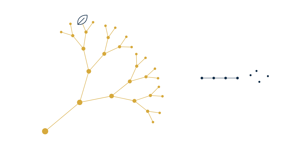 organic vs purchased leads financial services — organic network growing while purchased leads stop