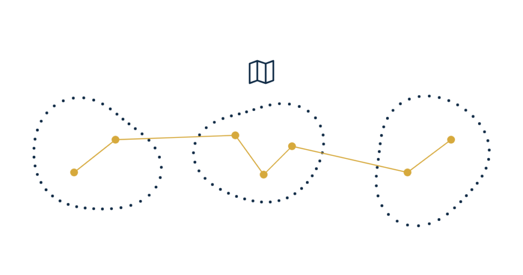 real estate neighborhood guide content — local knowledge mapped into connected guides